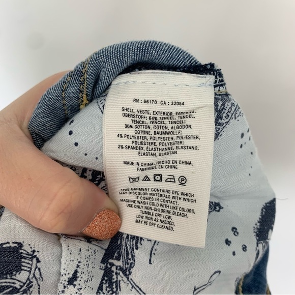 Pilcro and the Letterpress Script Skinny Jeans Medium Wash Size 29 - Picture 9 of 12